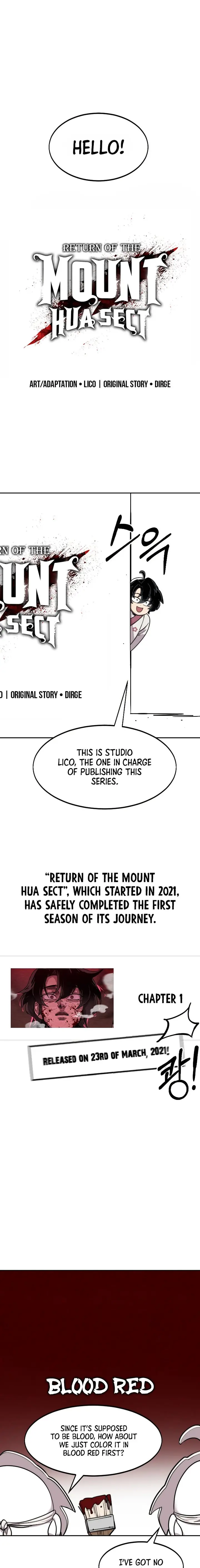 Read Return Of The Mount Hua Sect Manga Online