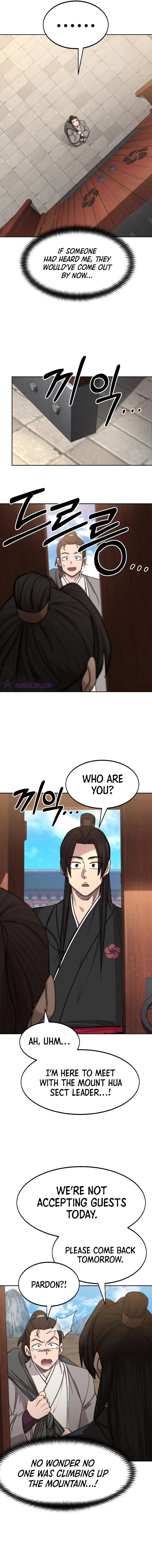Read Return Of The Mount Hua Sect Manga Online