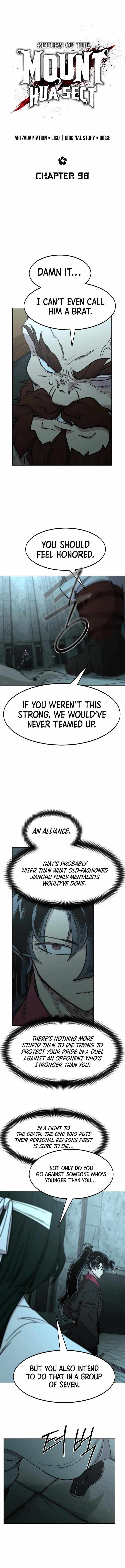 Read Return Of The Mount Hua Sect Manga Online