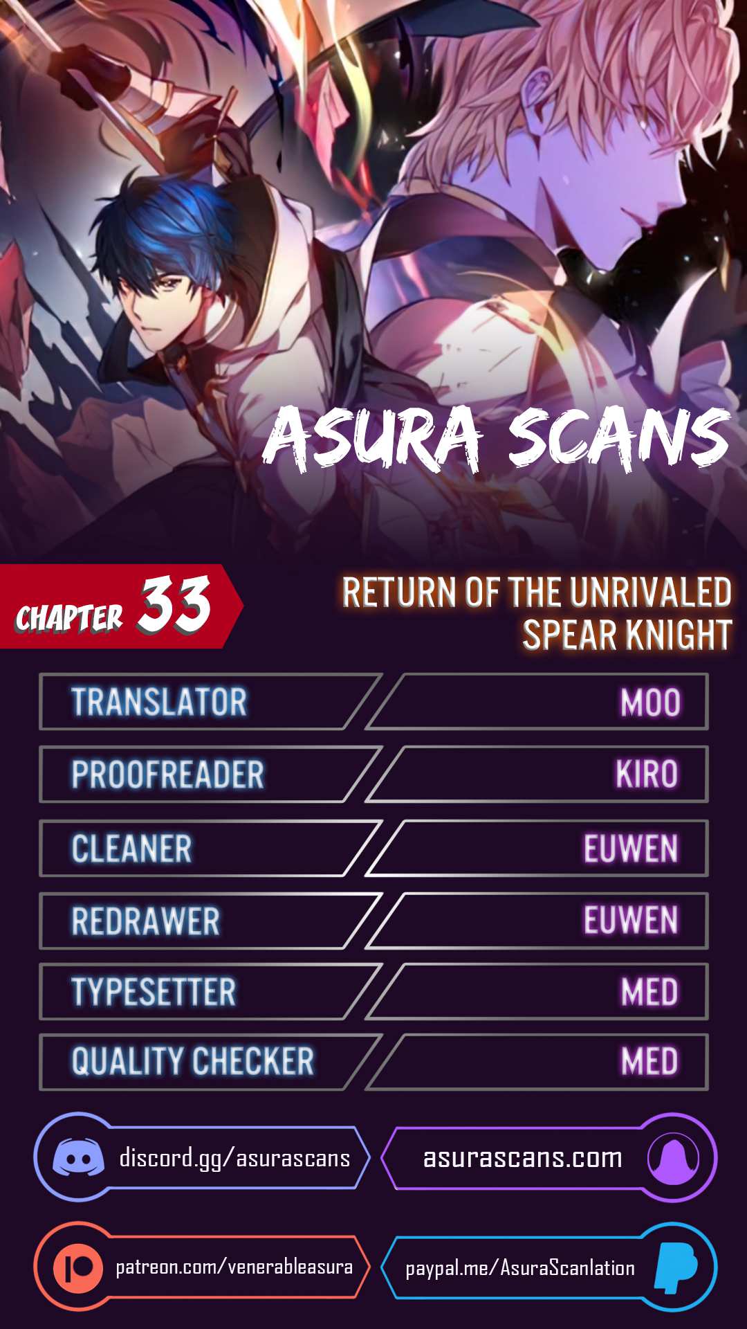 Read Return of the Legendary Spear Knight Manga Online