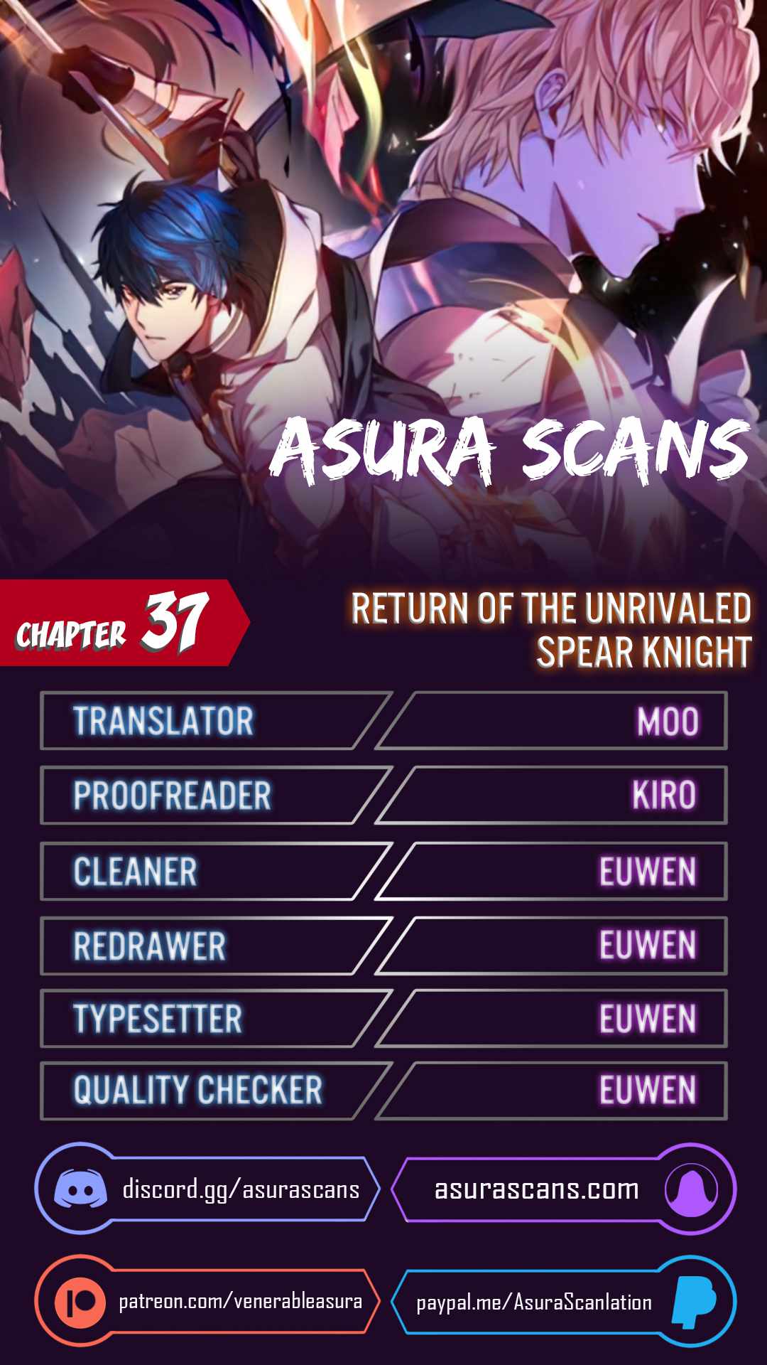 Read Return of the Legendary Spear Knight Manga Online