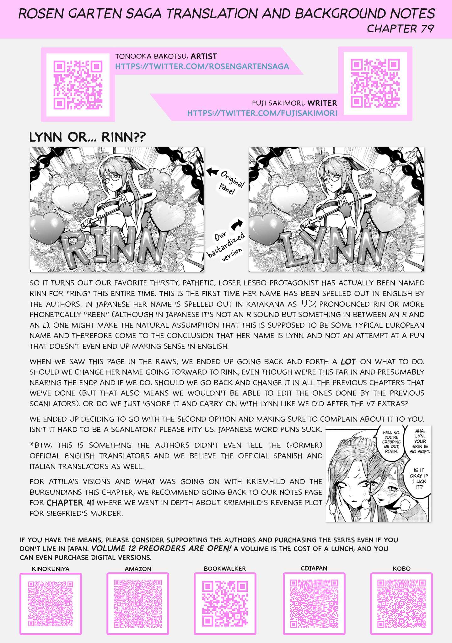 Read Rosen Garten Saga Manga Online