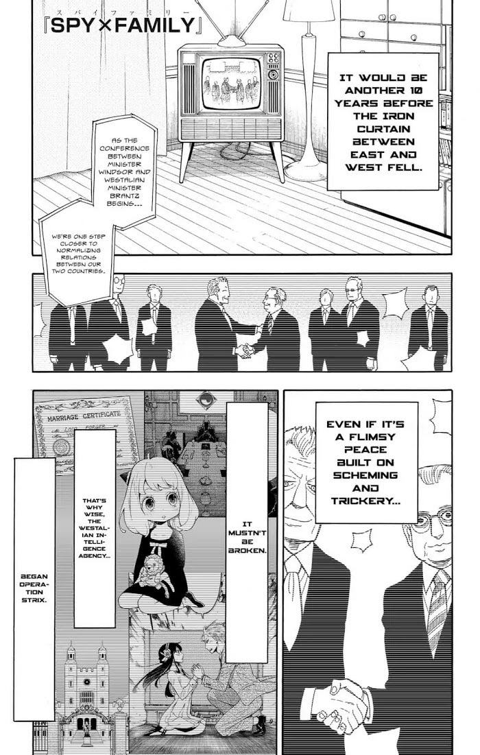 Read SPY x FAMILY Manga Online