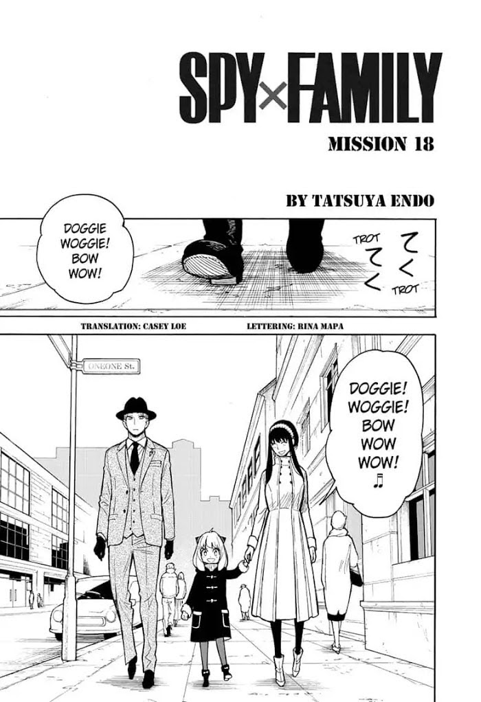 Read SPY x FAMILY Manga Online