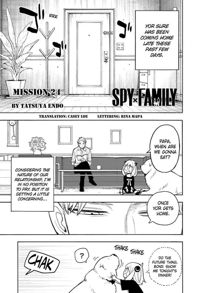 Read SPY x FAMILY Manga Online