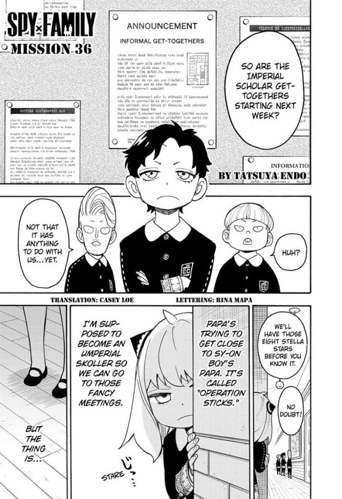 Read SPY x FAMILY Manga Online