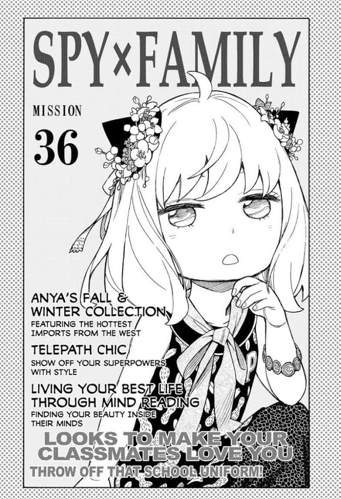 Read SPY x FAMILY Manga Online