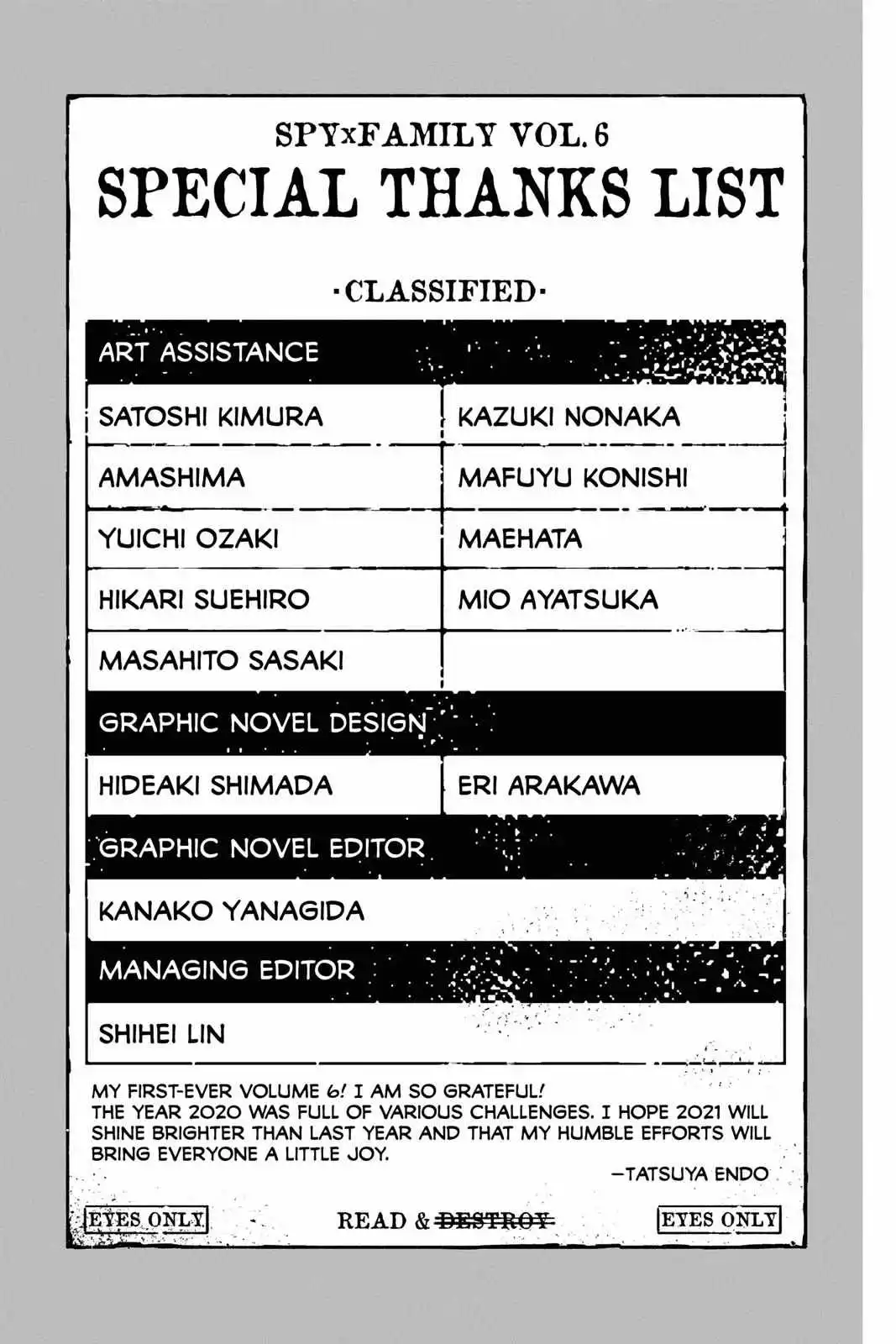 Read SPY x FAMILY Manga Online
