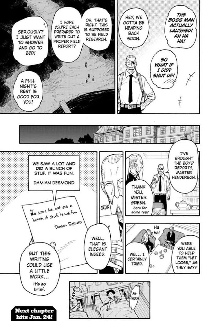 Read SPY x FAMILY Manga Online
