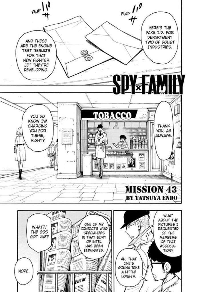 Read SPY x FAMILY Manga Online