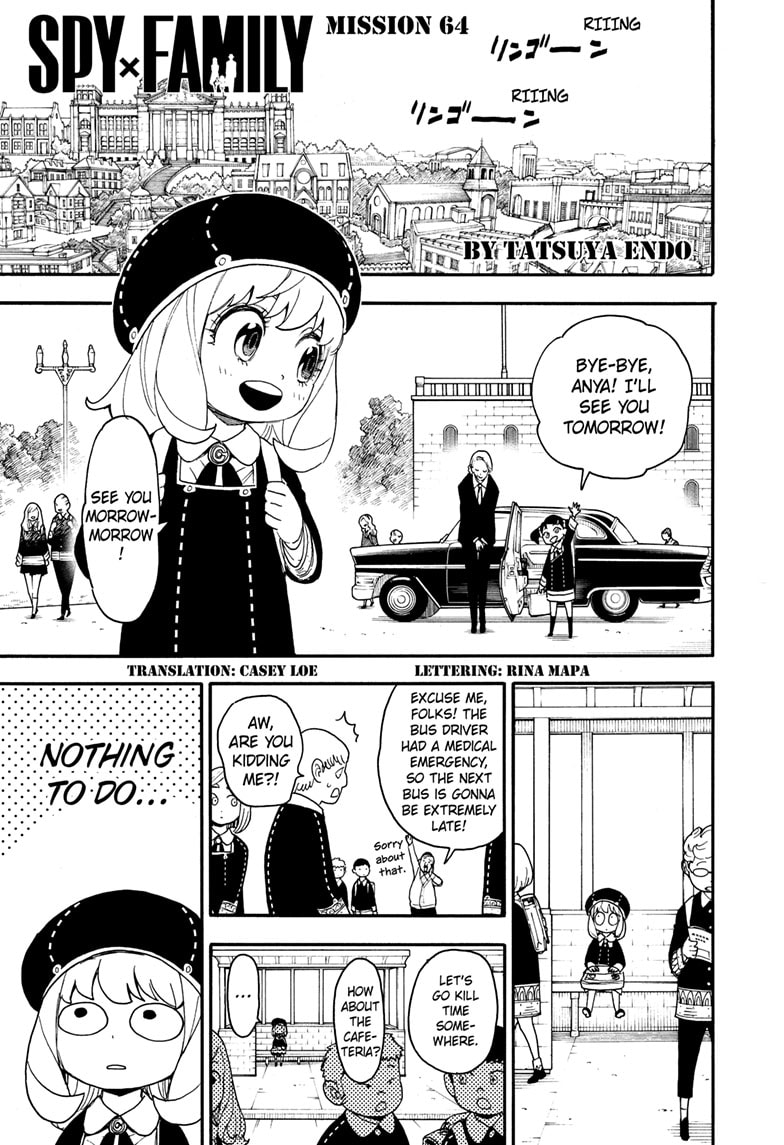 Read SPY x FAMILY Manga Online
