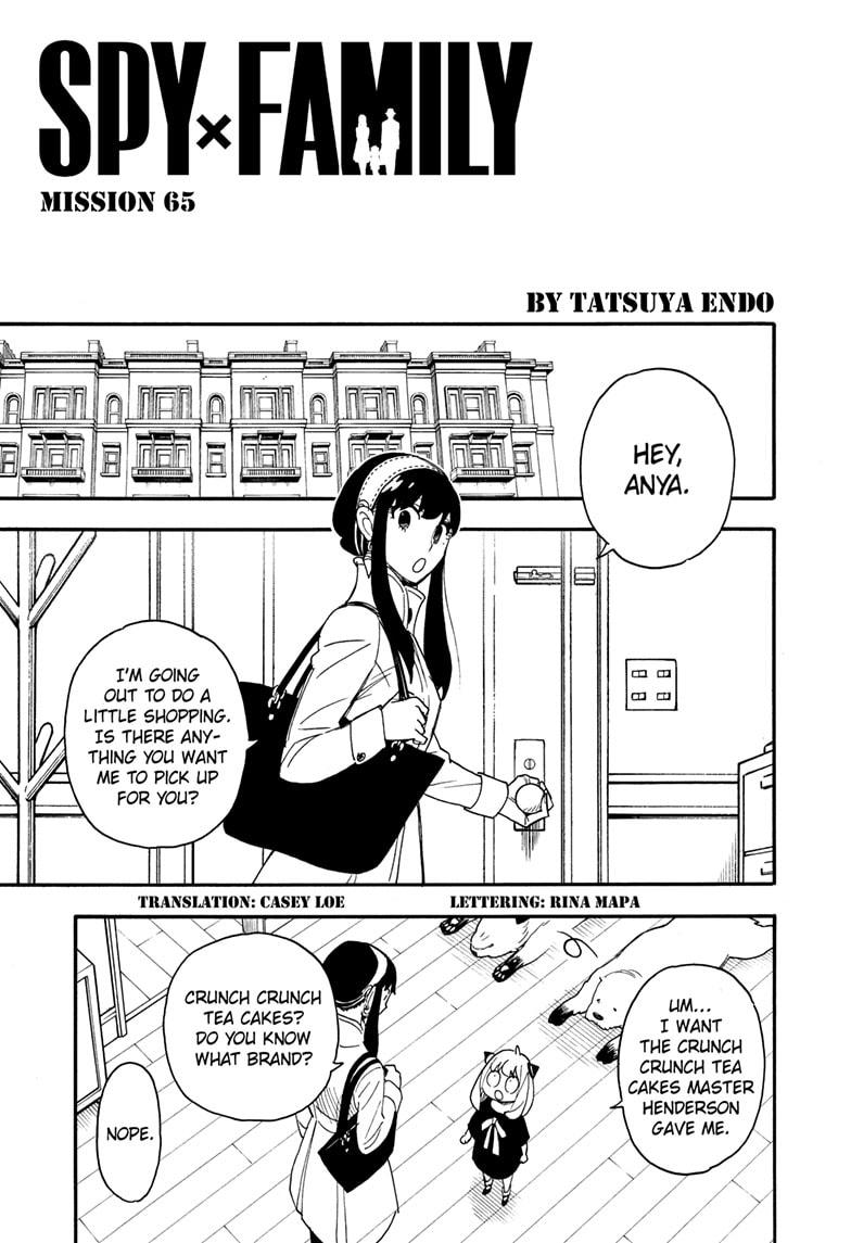 Read SPY x FAMILY Manga Online