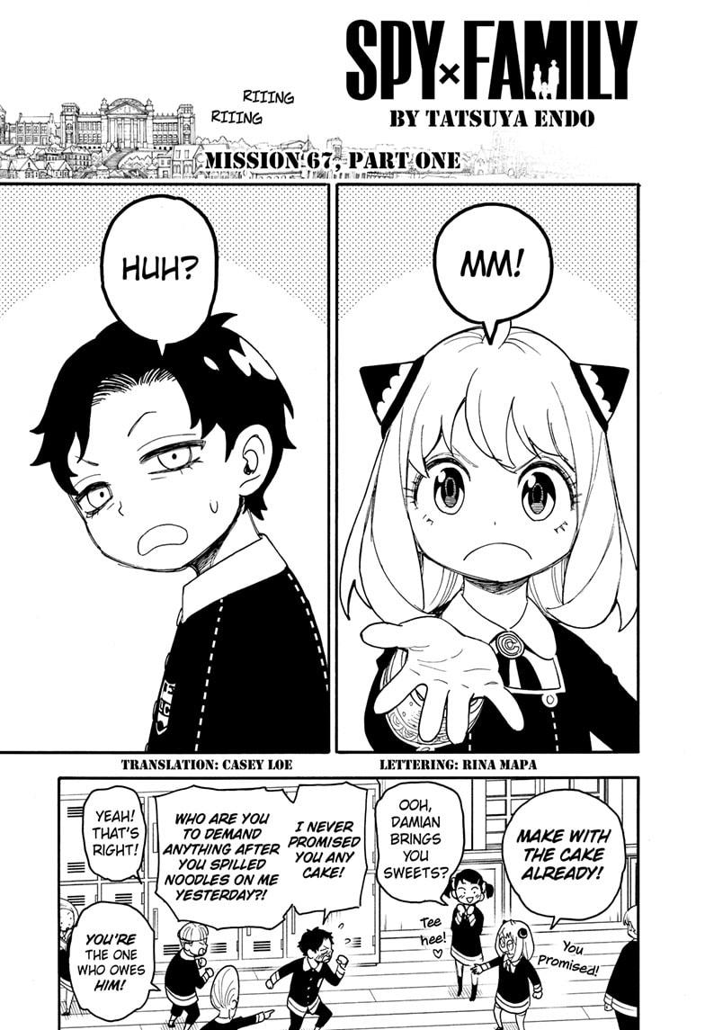 Read SPY x FAMILY Manga Online