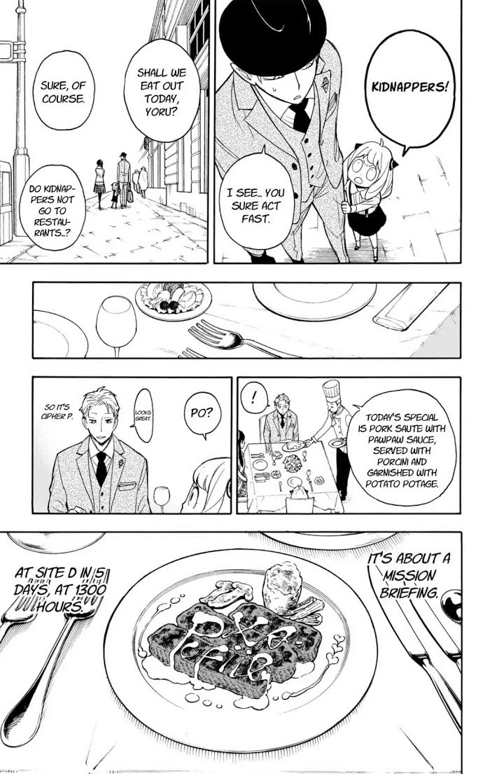 Read SPY x FAMILY Manga Online