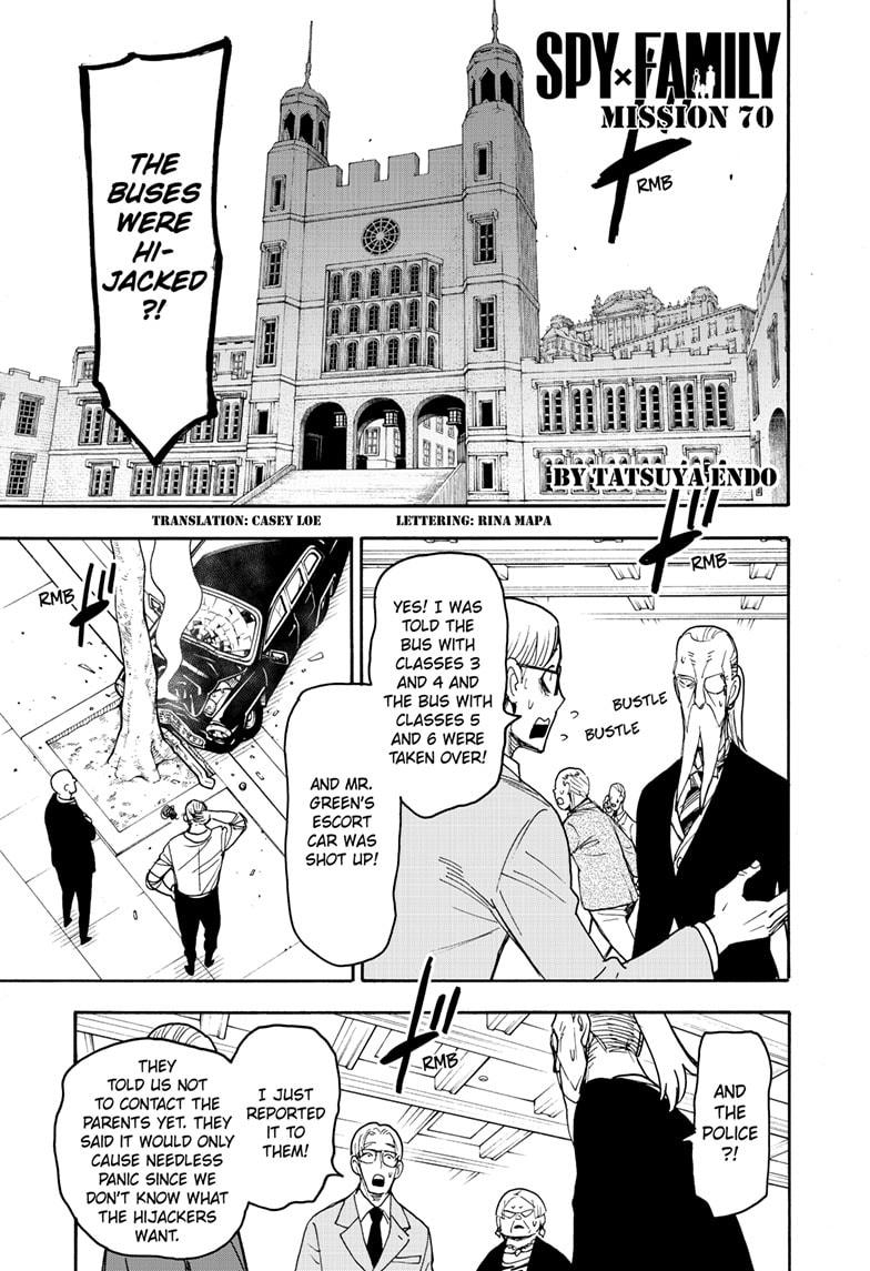 Read SPY x FAMILY Manga Online