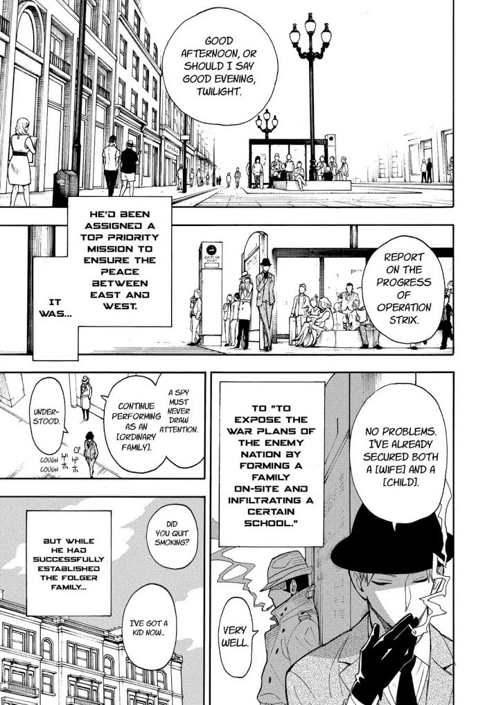 Read SPY x FAMILY Manga Online