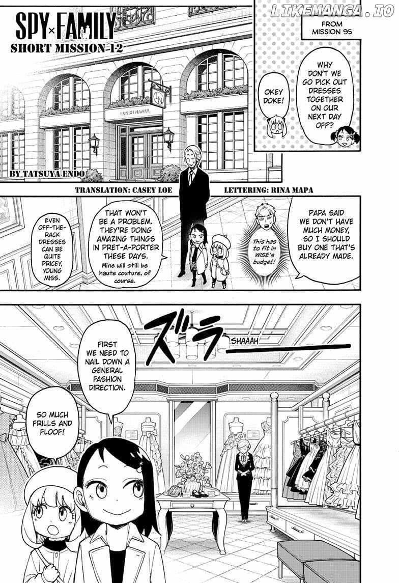 Read SPY x FAMILY Manga Online