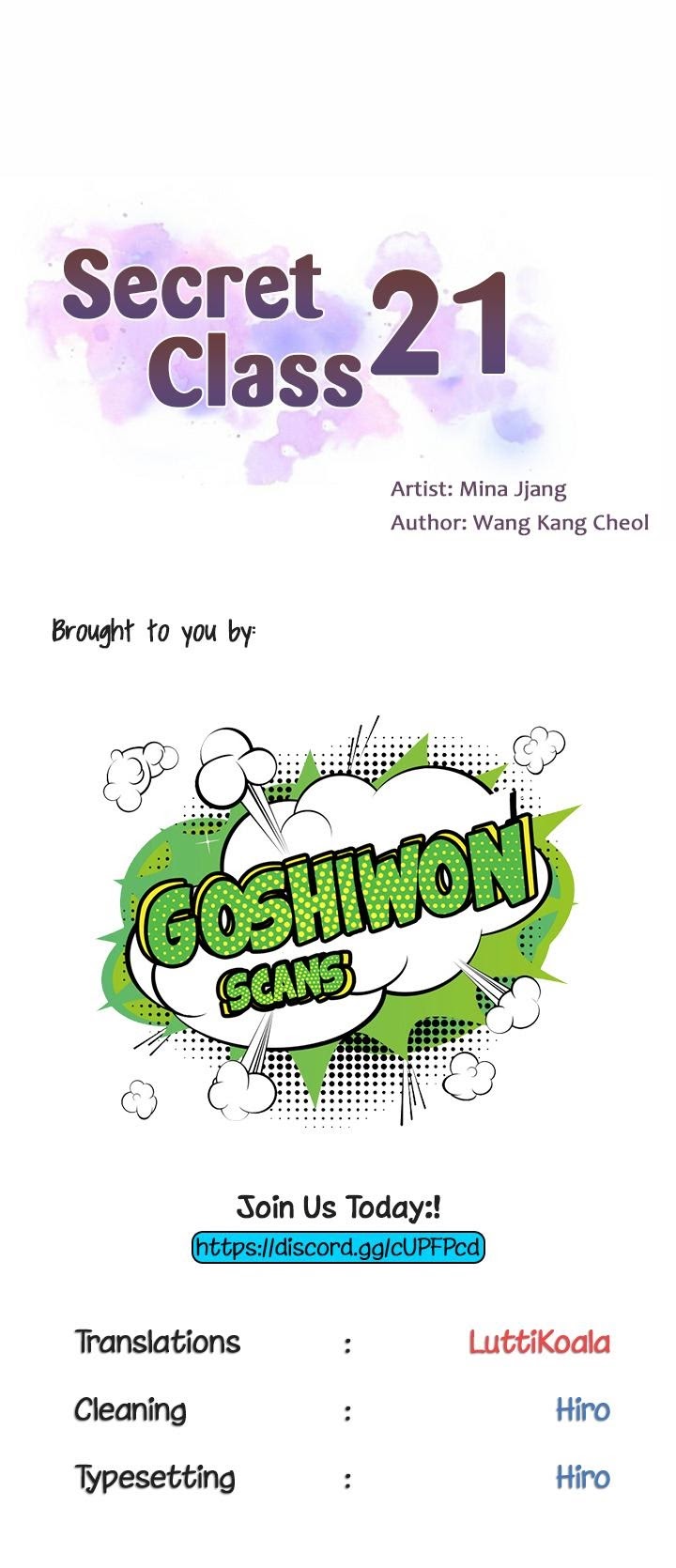 Read Secret Class Manga Online