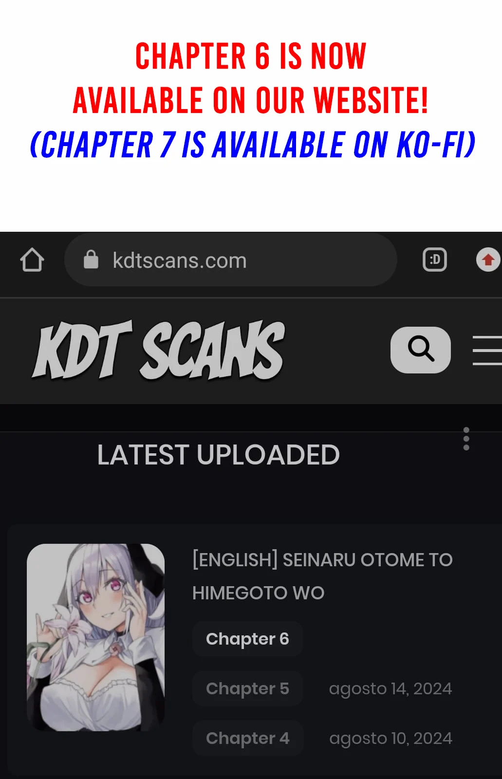 Read Seinaru Otome To Himegoto Wo Manga Online