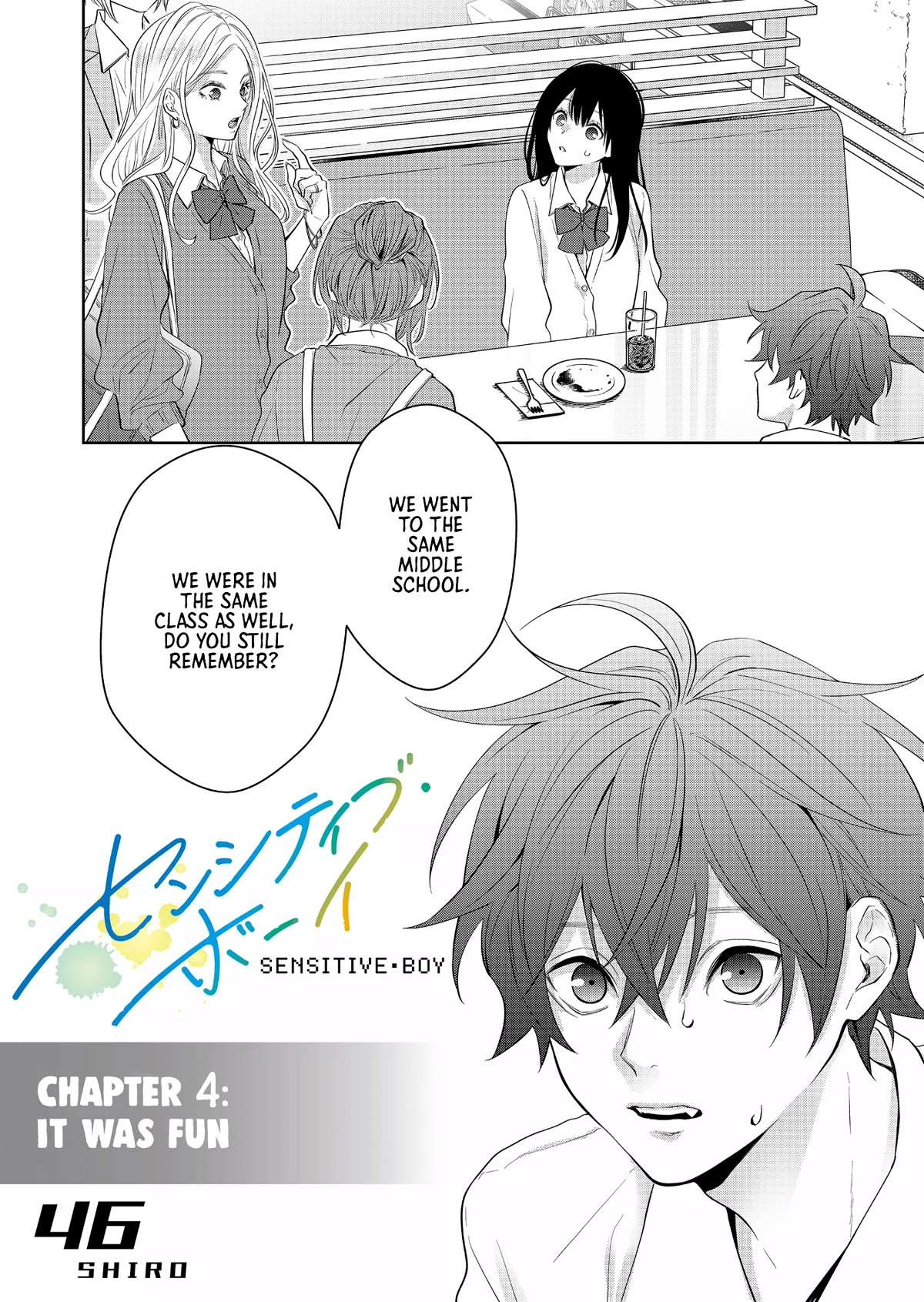 Read Sensitive Boy Manga Online