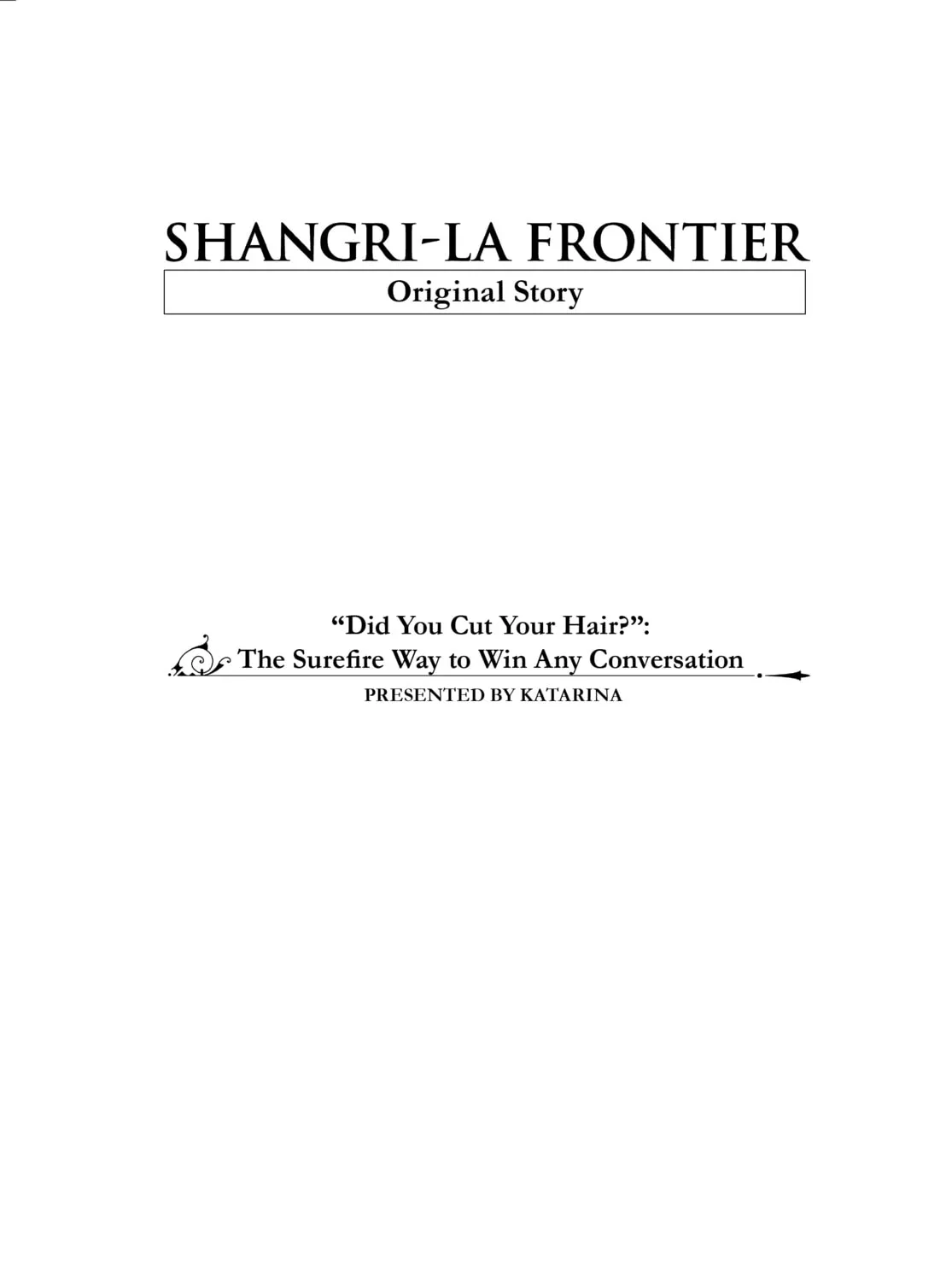 Read Shangri-La Frontier Manga Online
