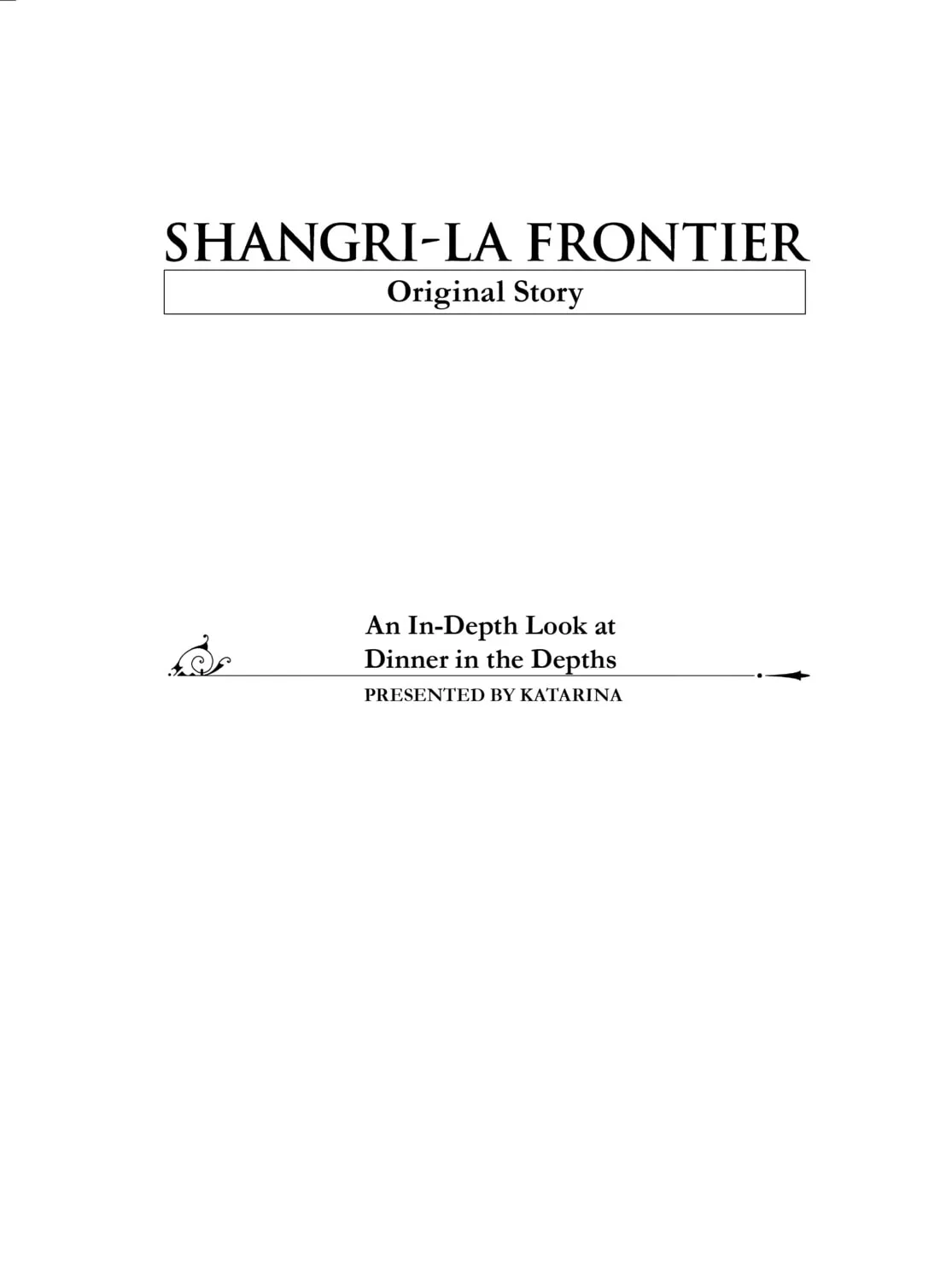 Read Shangri-La Frontier Manga Online