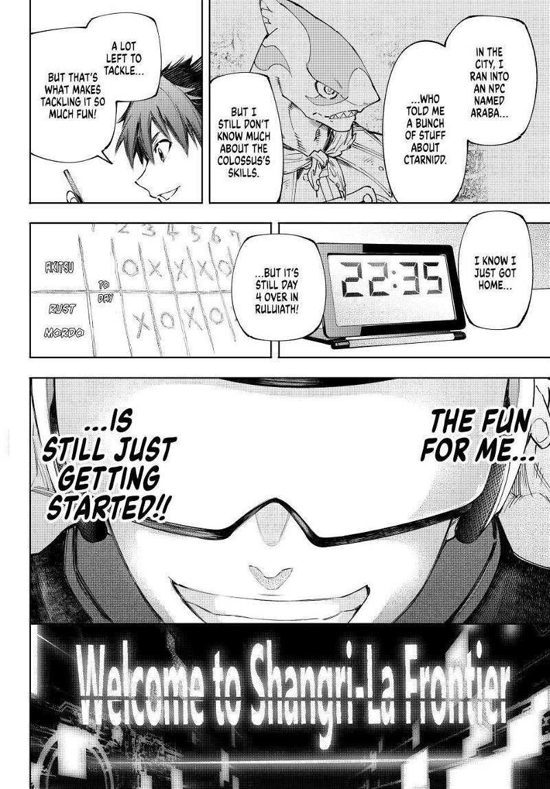 Read Shangri-La Frontier Manga Online