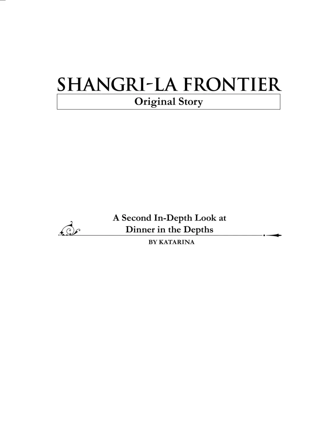 Read Shangri-La Frontier Manga Online