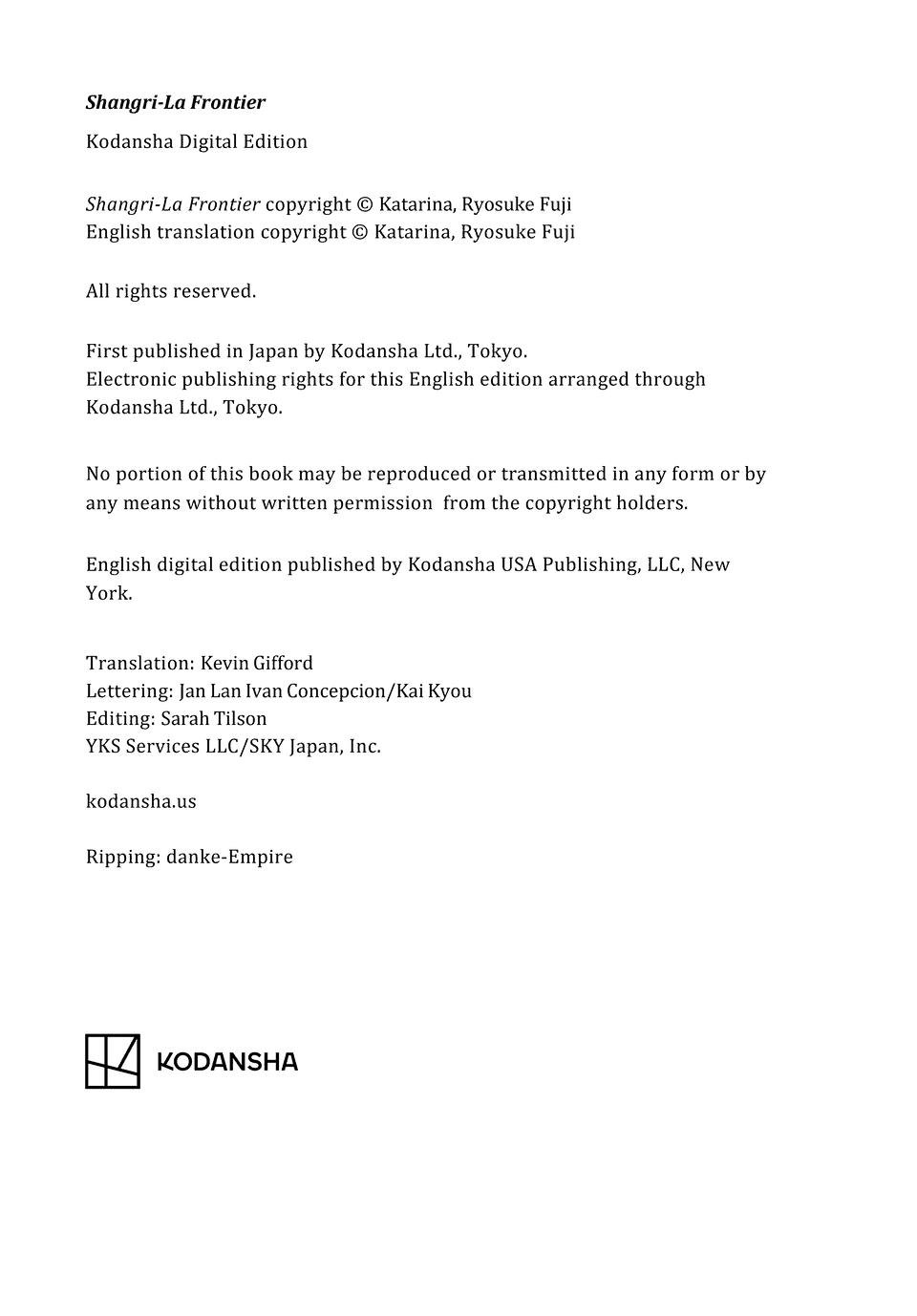 Read Shangri-La Frontier Manga Online