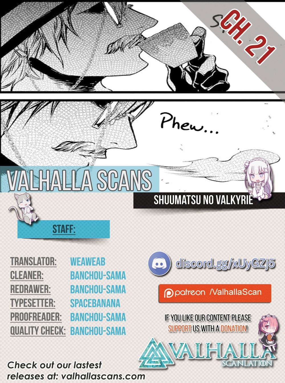 Read Shuumatsu no Valkyrie Manga Online