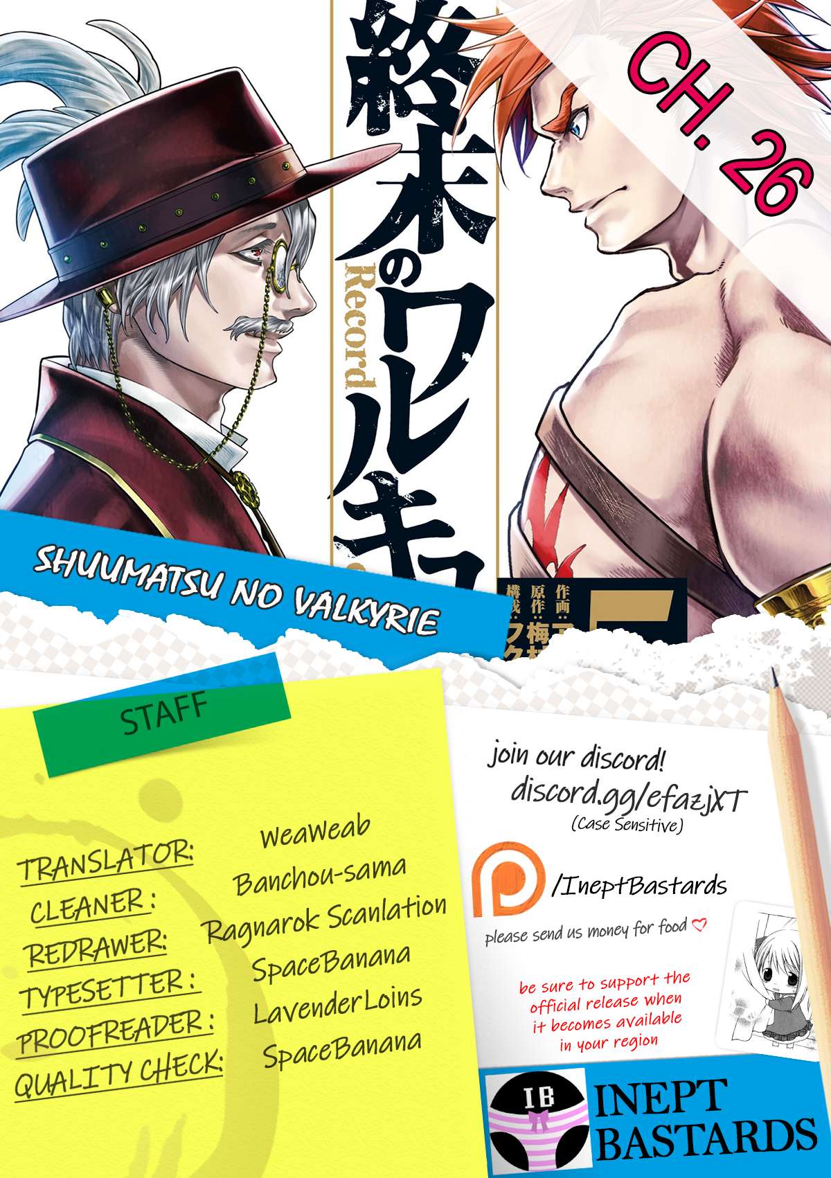 Read Shuumatsu no Valkyrie Manga Online