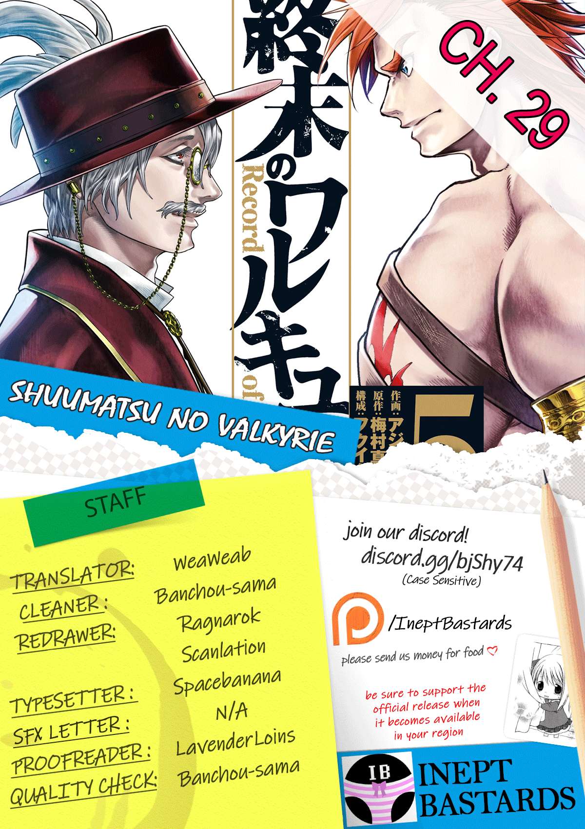 Read Shuumatsu no Valkyrie Manga Online