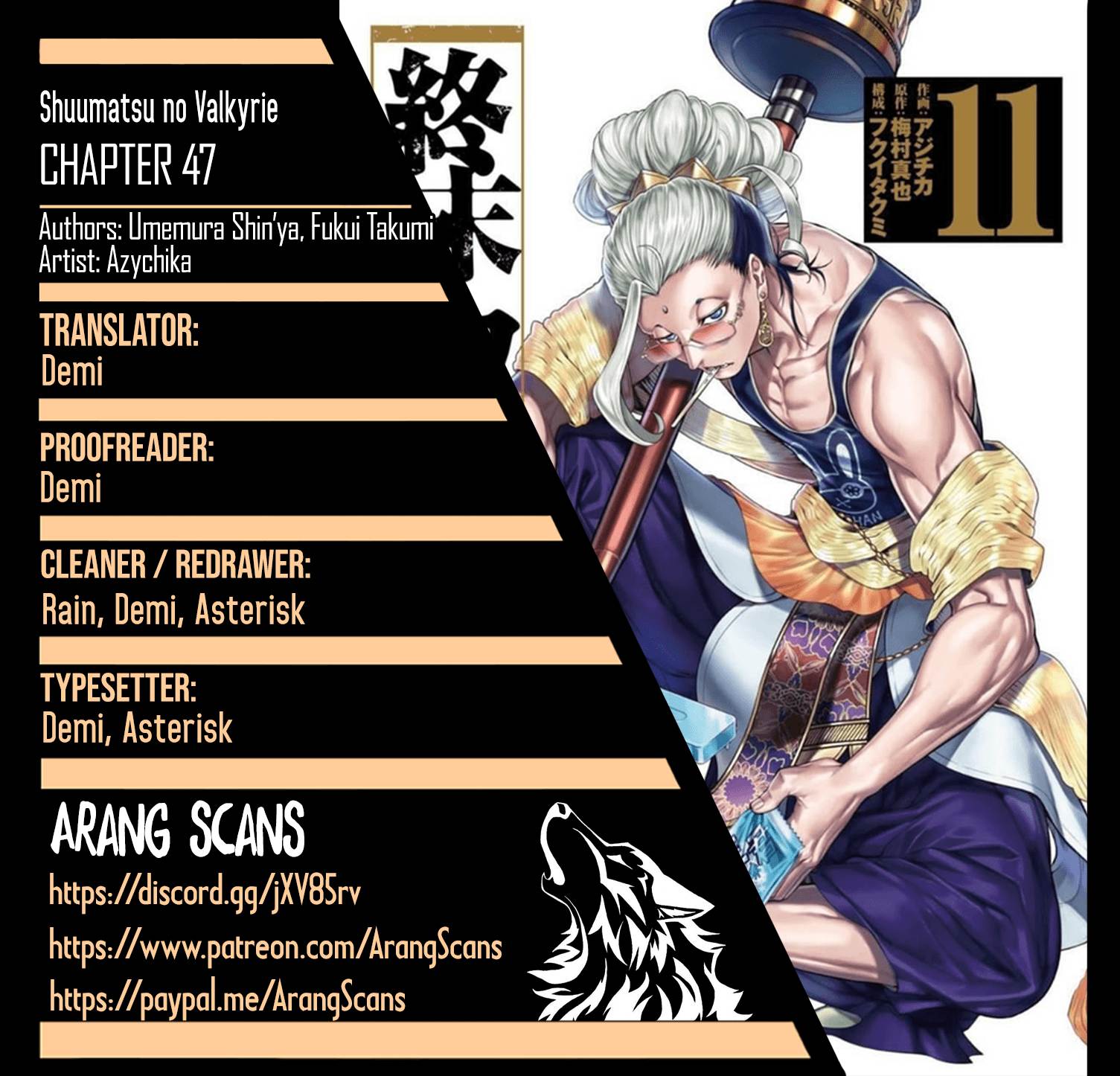 Read Shuumatsu no Valkyrie Manga Online