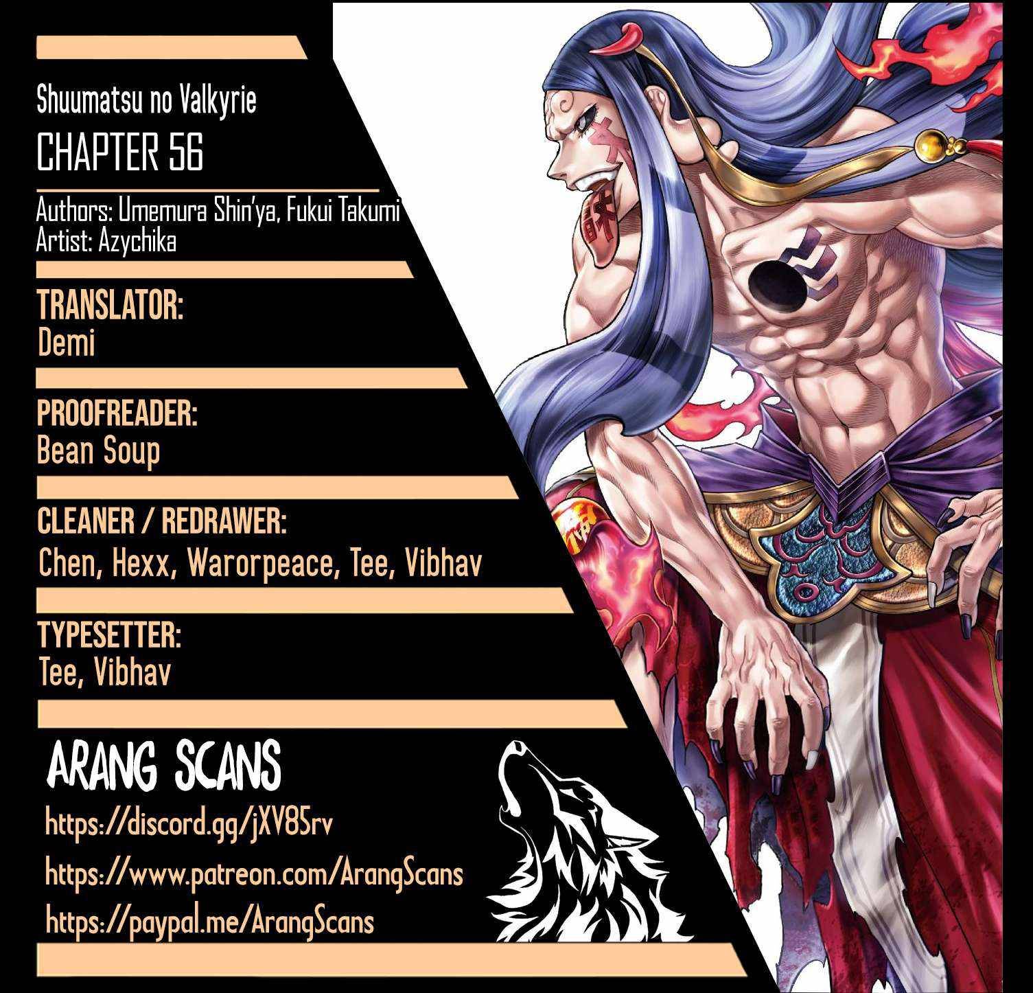 Read Shuumatsu no Valkyrie Manga Online