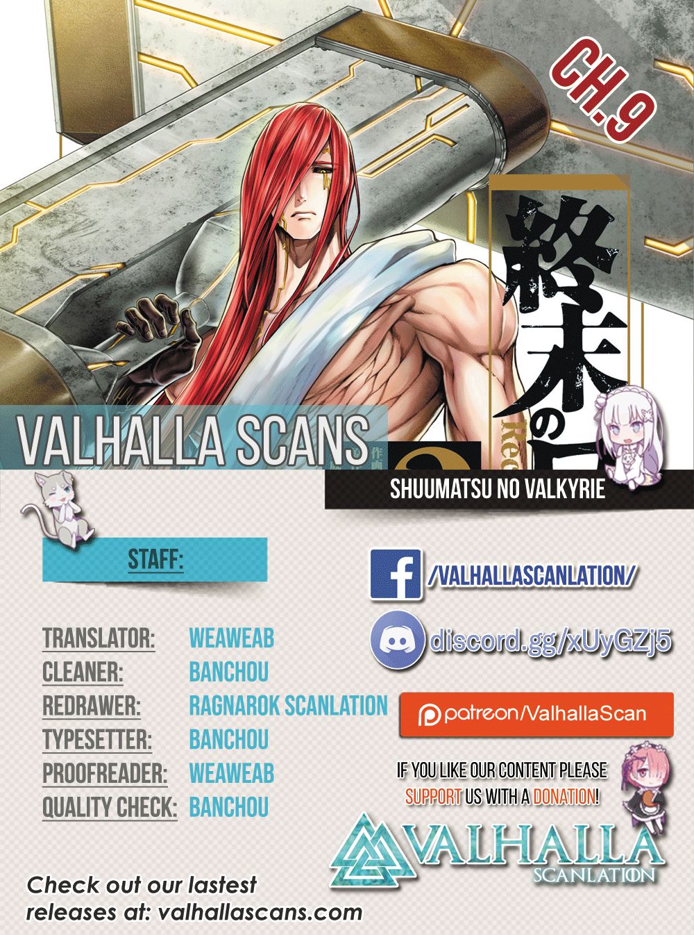 Read Shuumatsu no Valkyrie Manga Online
