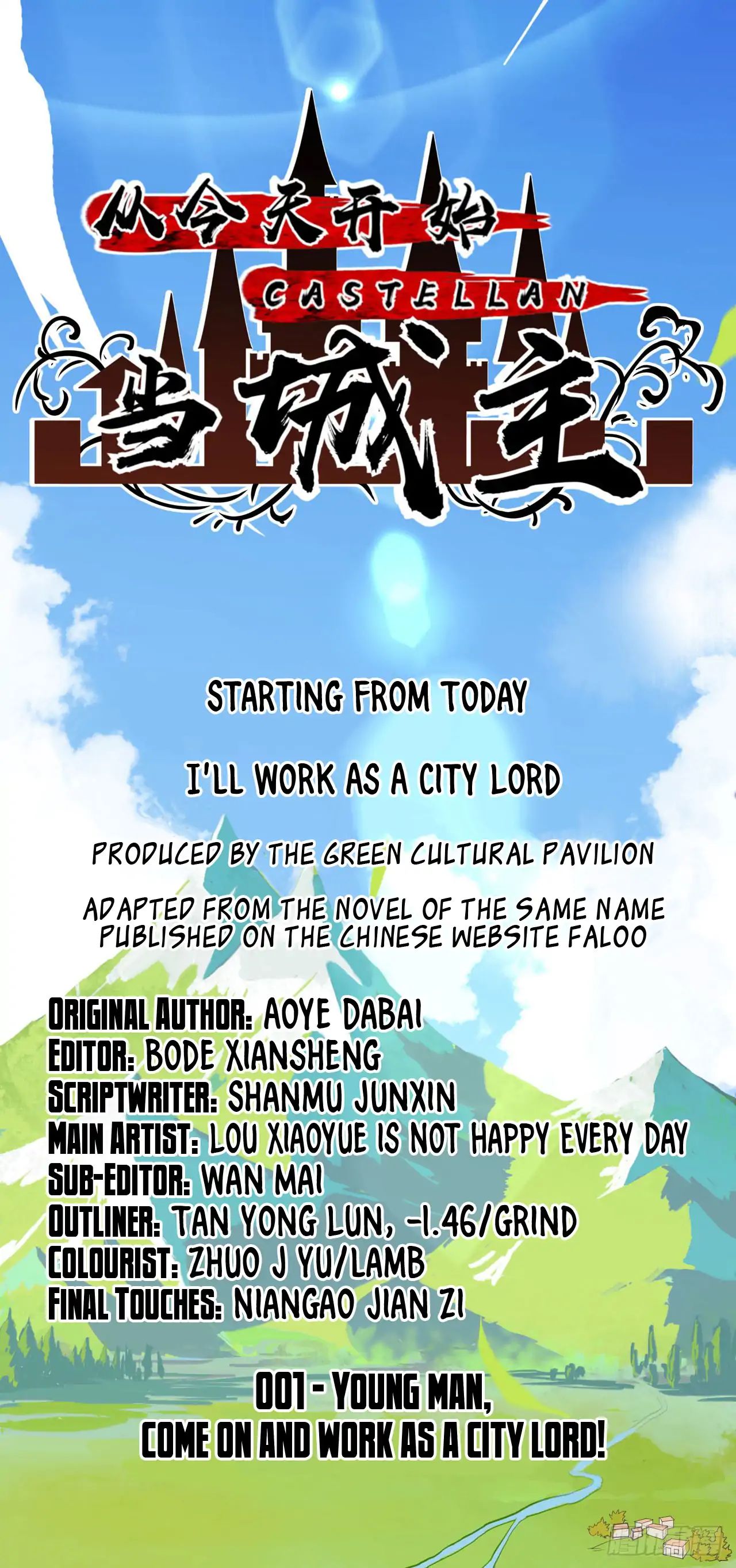 Read Starting From Today I’ll Work As A City Lord Manga Online