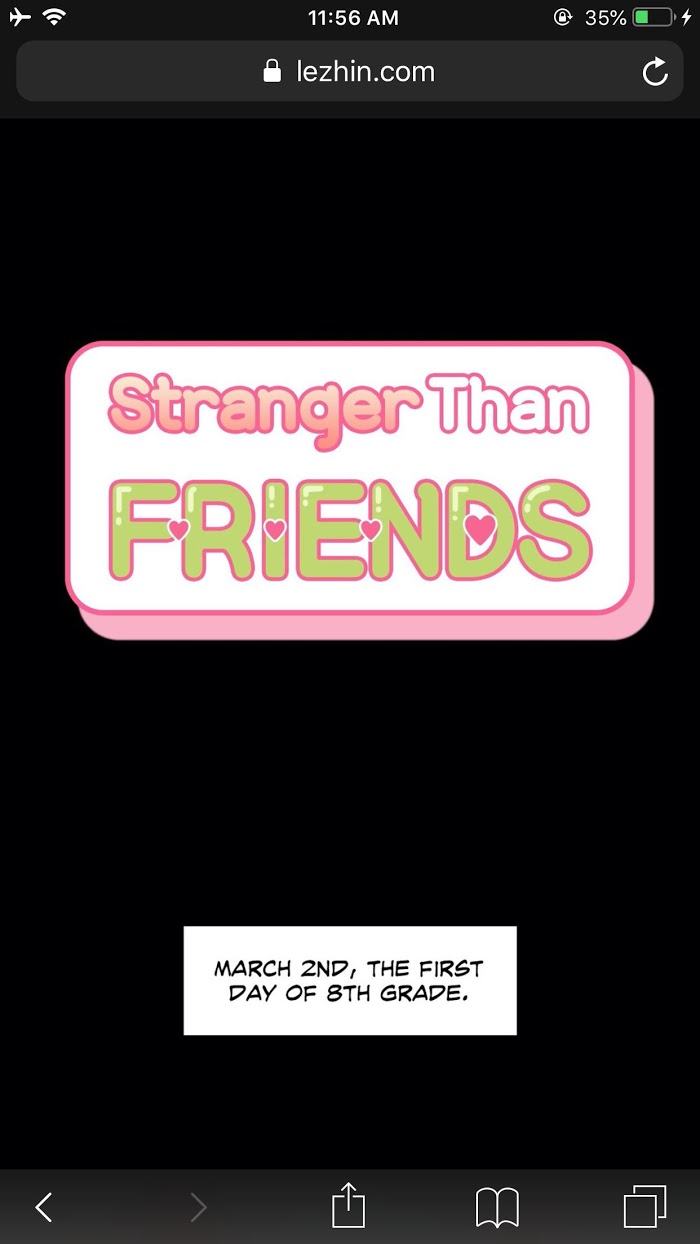 Read Stranger Than Friends Manga Online