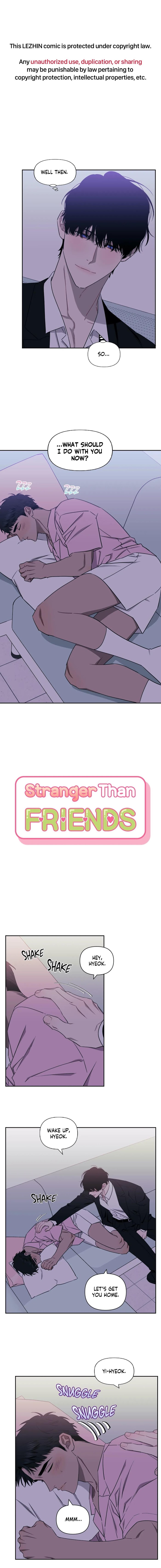 Read Stranger Than Friends Manga Online