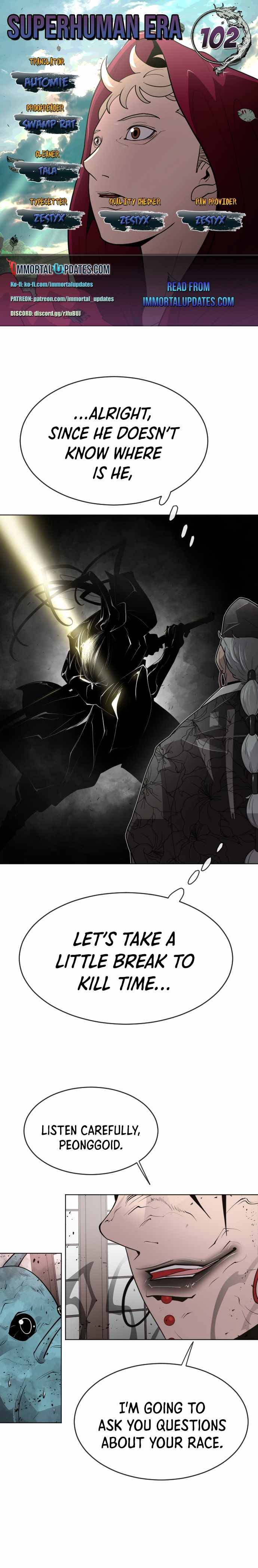 Read Superhuman Era Manga Online