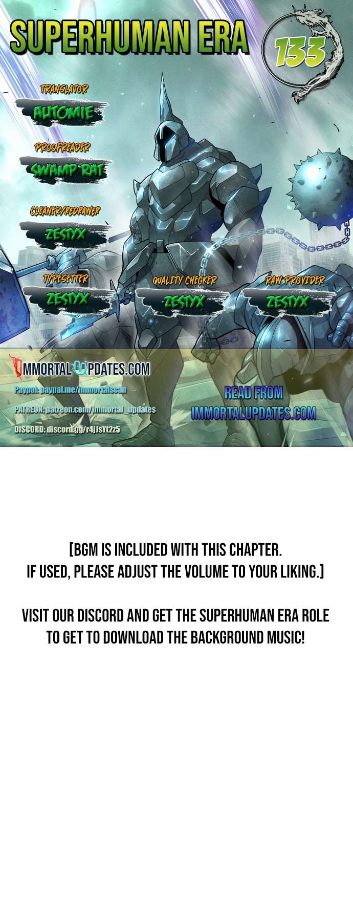 Read Superhuman Era Manga Online