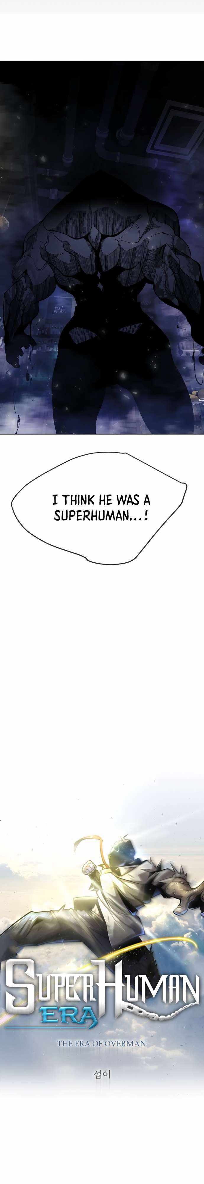 Read Superhuman Era Manga Online