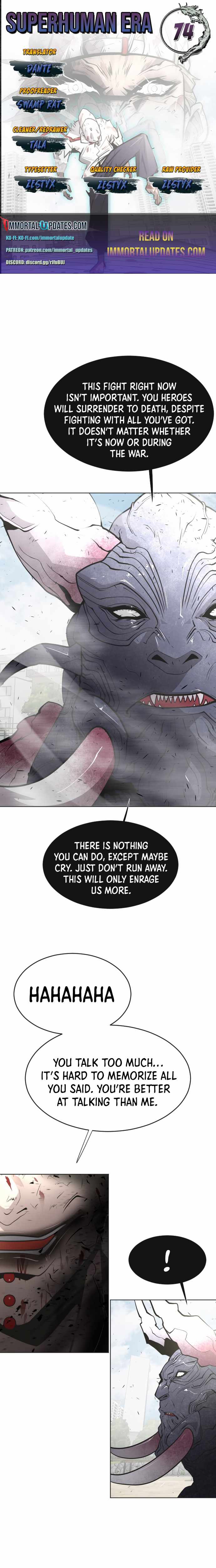 Read Superhuman Era Manga Online