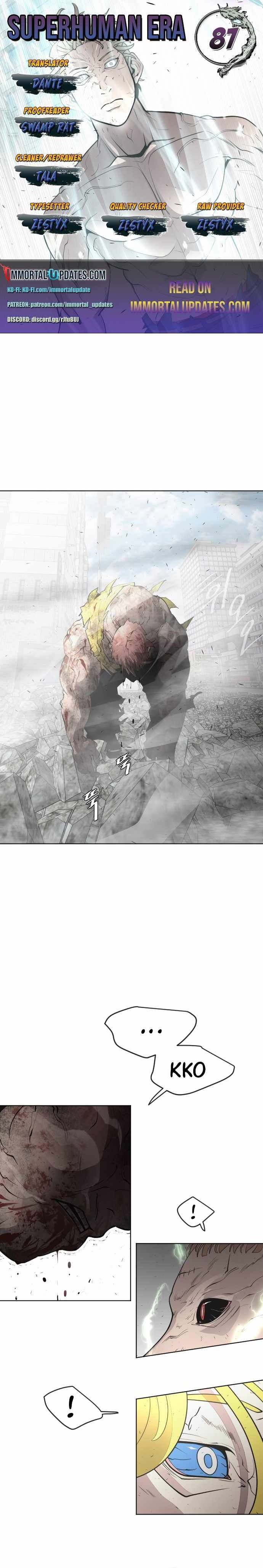 Read Superhuman Era Manga Online