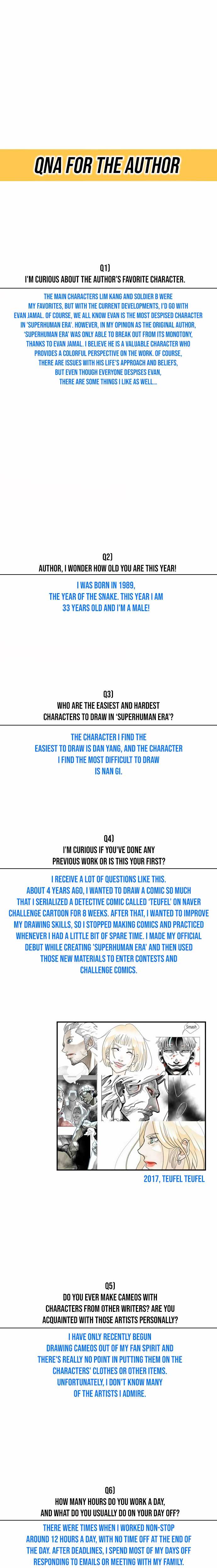 Read Superhuman Era Manga Online