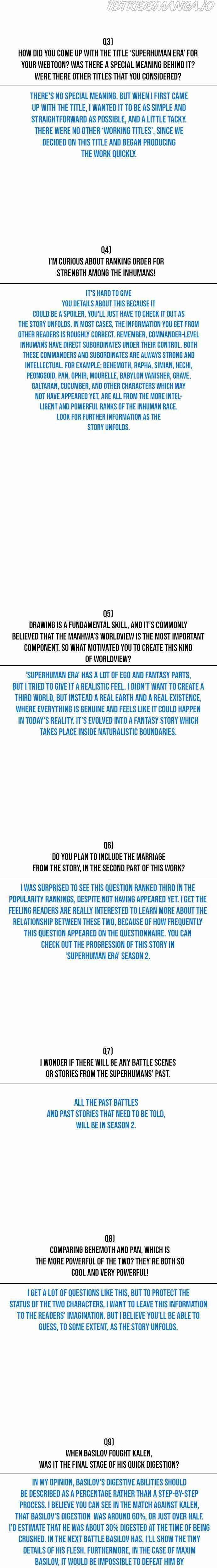 Read Superhuman Era Manga Online