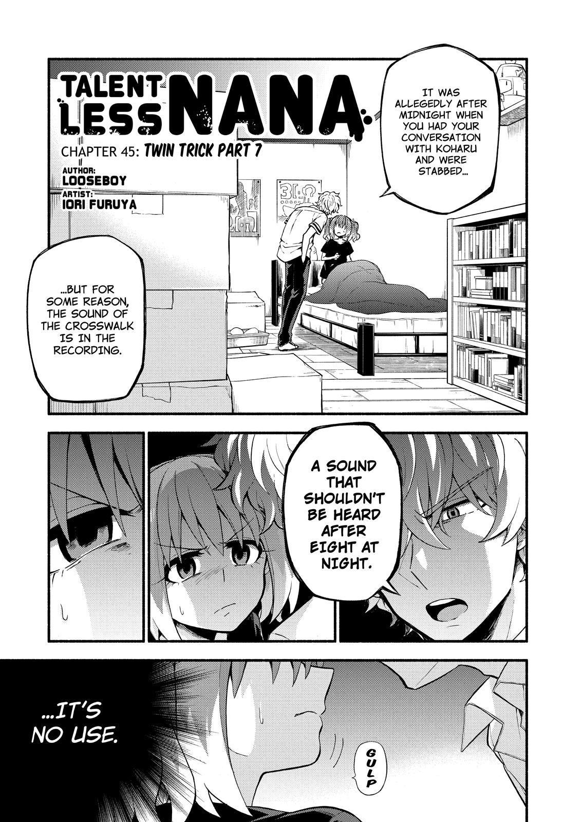 Read Talentless Nana Manga Online