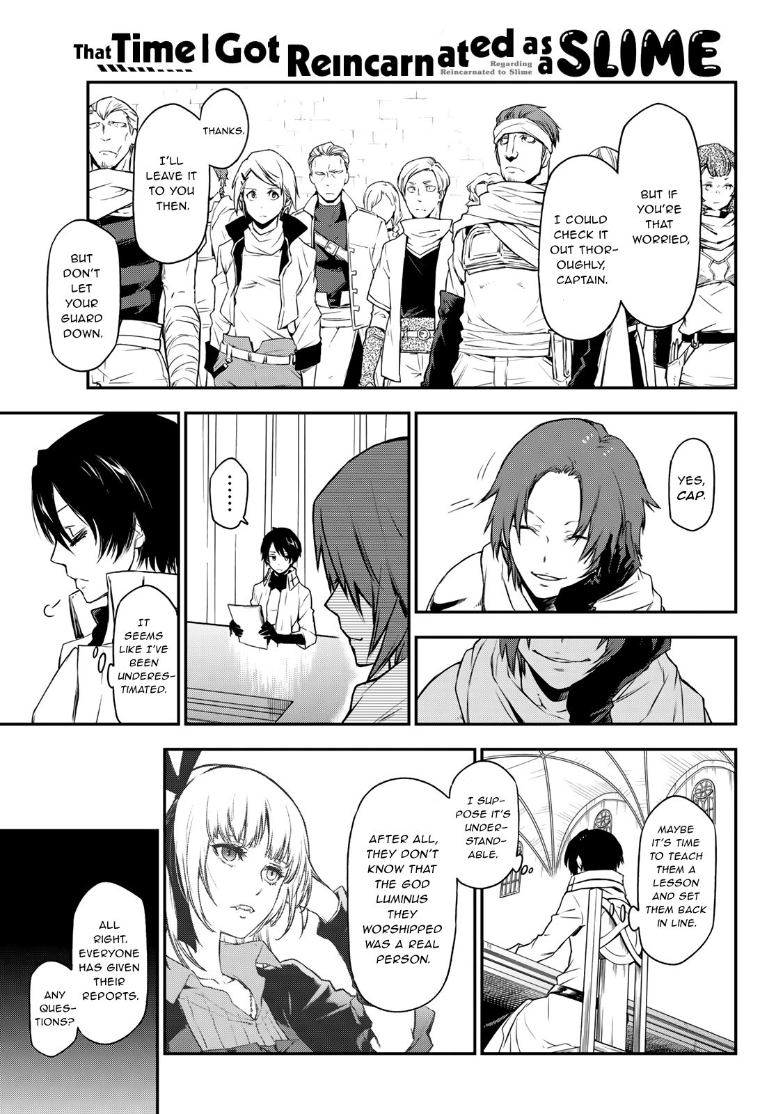 Read That Time I Got Reincarnated as a Slime Manga Online