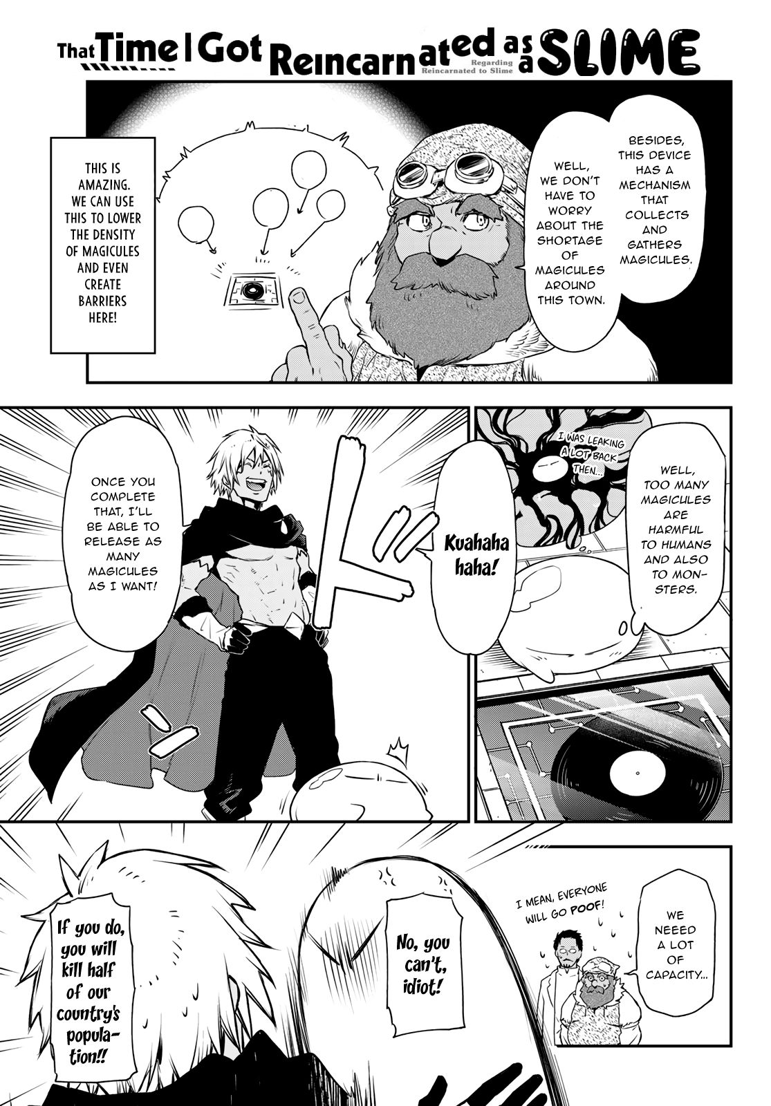 Read That Time I Got Reincarnated as a Slime Manga Online