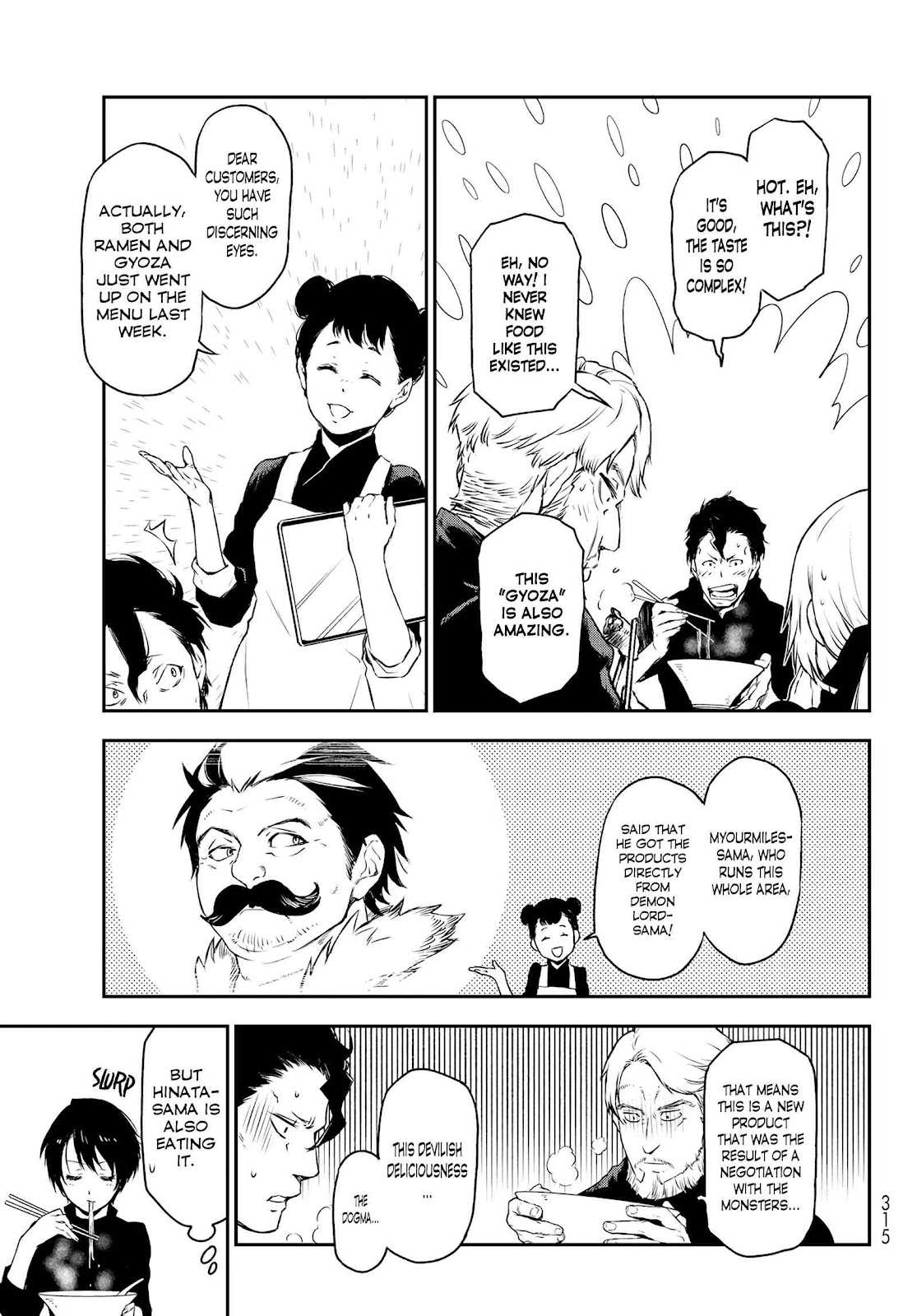 Read That Time I Got Reincarnated as a Slime Manga Online