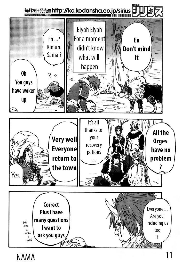 Read That Time I Got Reincarnated as a Slime Manga Online
